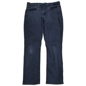 DENIZEN Levi's Mid Rise Slim‎ Jeans Women's Size 10S Black Wash Denim 30x28